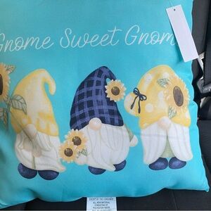 Very cute Gnome Pillow. Perfect for a couch or decor.